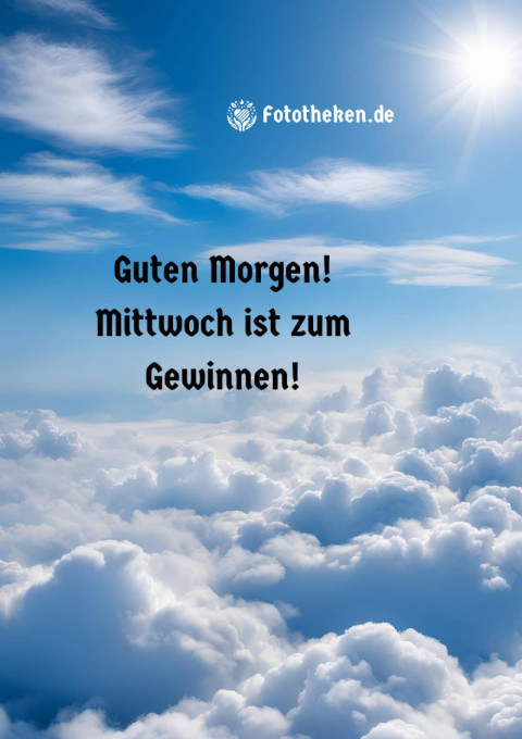 Guten Morgen! Mittwoch ist zum Gewinnen!