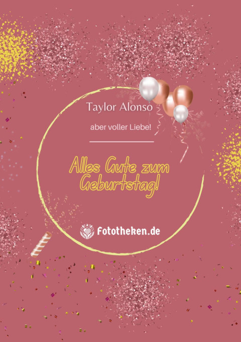 Späte Wünsche, aber voller Liebe! Alles Gute zum Geburtstag!