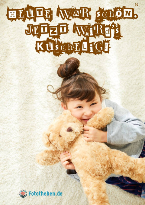 Heute war schön  Jetzt wird’s kuschelig!