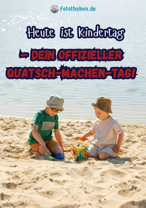 Heute ist Kindertag – dein offizieller Quatsch machen Tag!