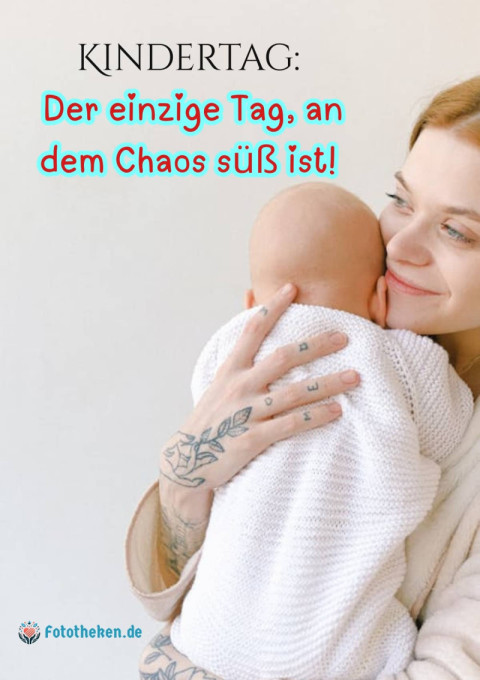 Kindertag Der einzige Tag, an dem Chaos süß ist!