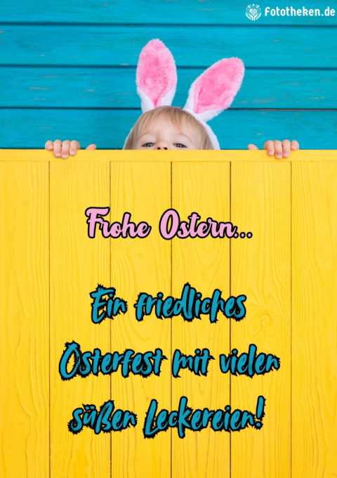Ein friedliches Osterfest mit vielen süßen Leckereien!
