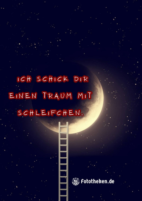 Ich schick dir einen Traum mit Schleifchen