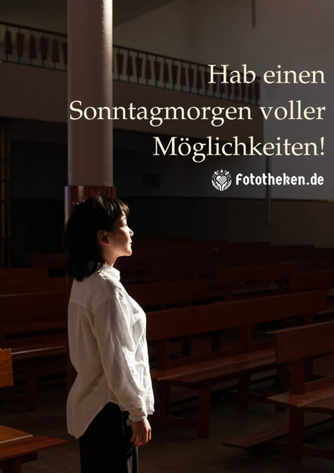 Hab einen Sonntagmorgen voller Möglichkeiten!