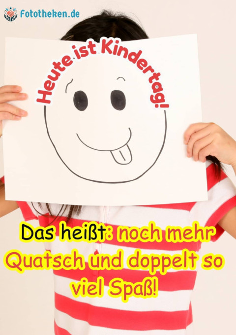 Heute ist Kindertag! Das heißt noch mehr Quatsch und doppelt so viel Spaß!