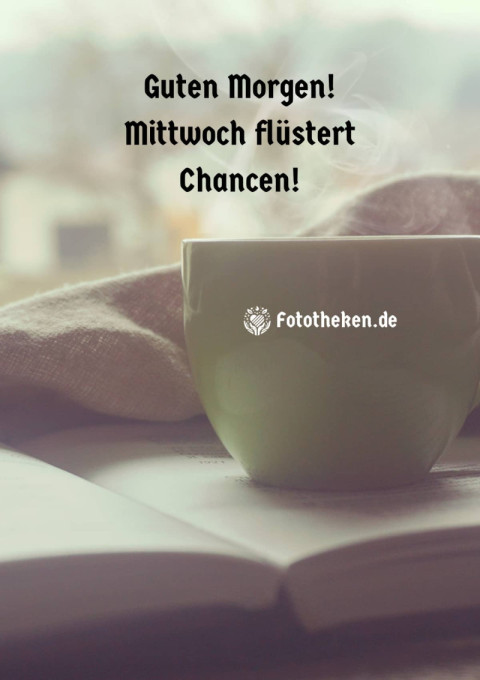 Guten Morgen! Mittwoch flüstert Chancen!
