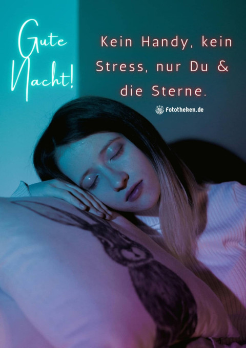 Gute Nacht! Kein Handy, kein Stress, nur Du & die Sterne