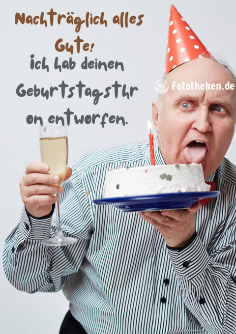 Nachträglich alles Gute! Ich hab deinen Geburtstagsthron entworfen
