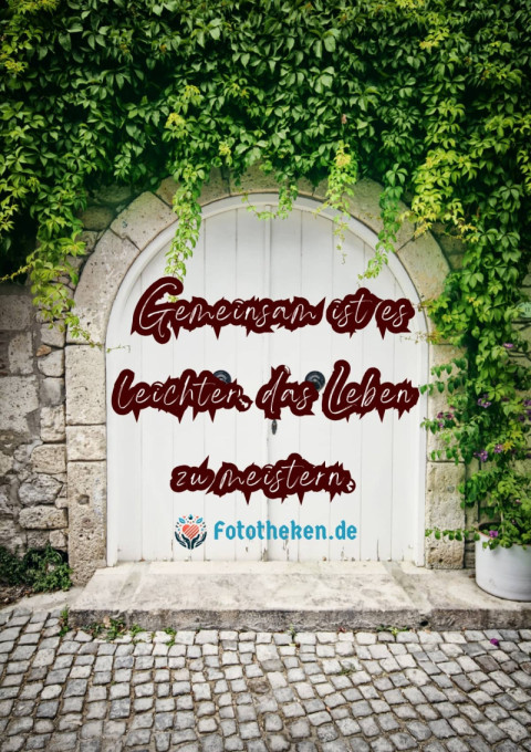 Gemeinsam ist es leichter, das Leben zu meistern