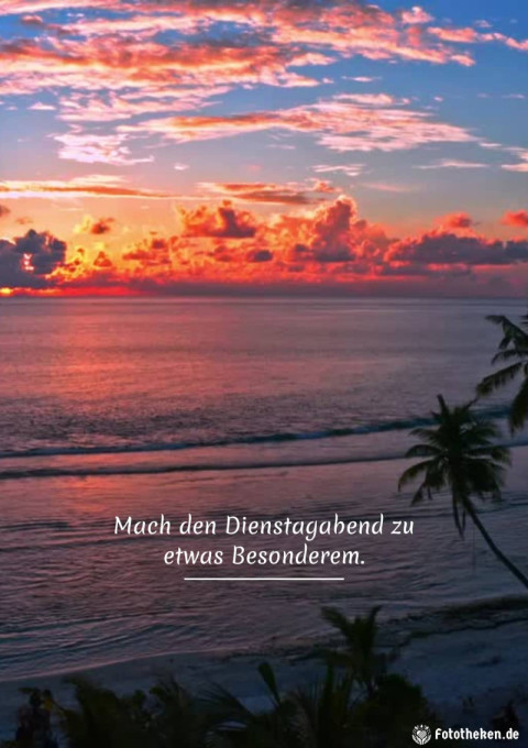 Mach den Dienstagabend zu etwas Besonderem