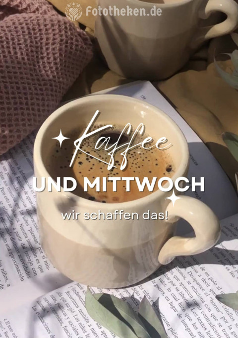 Kaffee und Mittwoch – wir schaffen das!