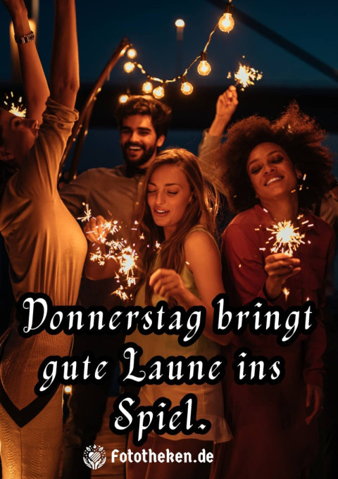 Donnerstag bringt gute Laune ins Spiel