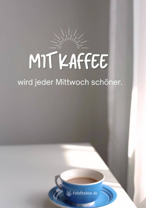 Mit Kaffee wird jeder Mittwoch schöner
