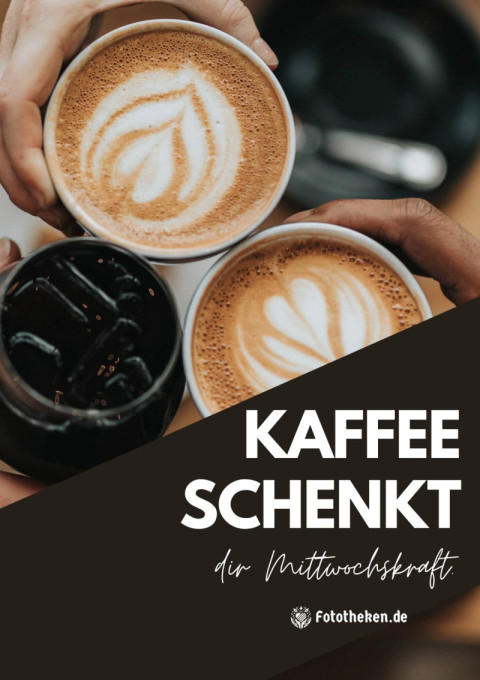 Kaffee schenkt dir Mittwochskraft