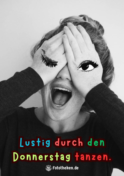 Lustig durch den Donnerstag tanzen