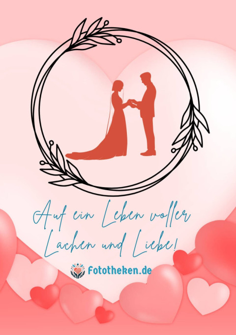 Alles Gute zur Vermählung!