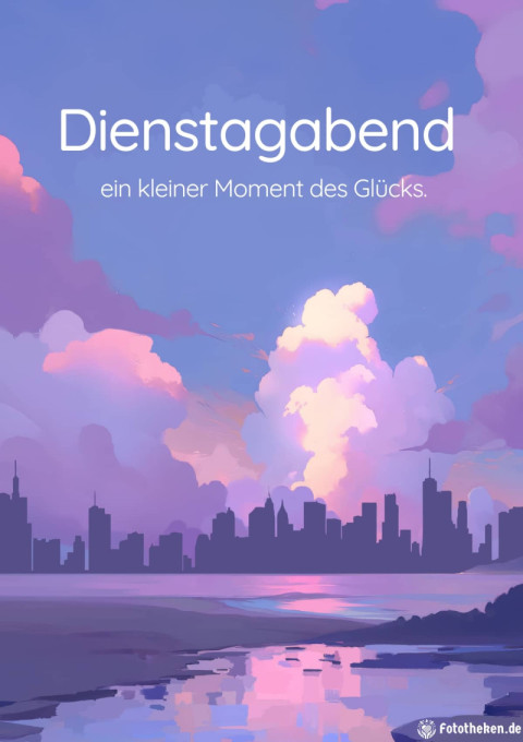 Dienstagabend – ein kleiner Moment des Glücks