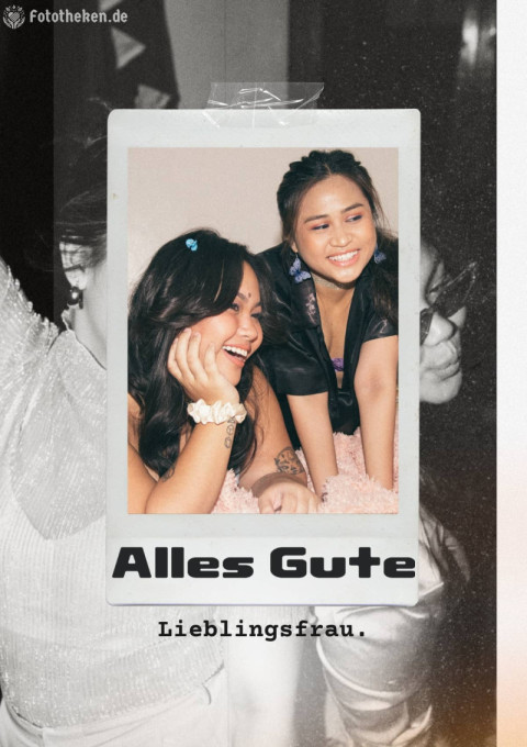 Alles Gute Lieblingsfrau