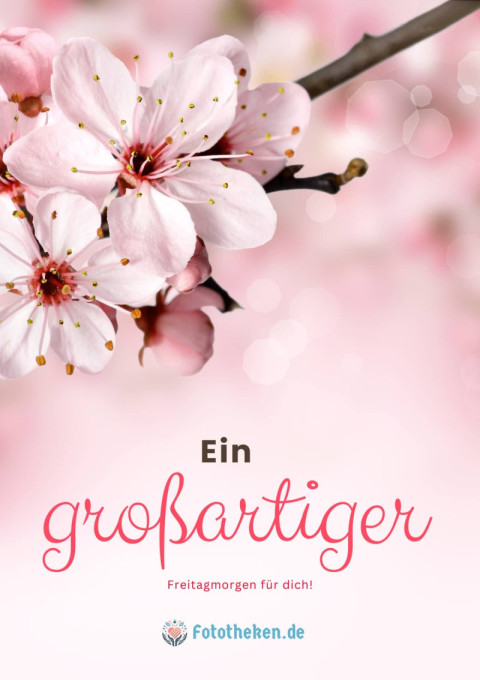 Ein großartiger Freitagmorgen für dich!