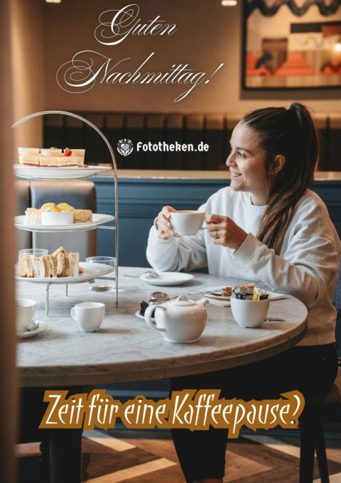 Guten Nachmittag! Zeit für eine Kaffeepause
