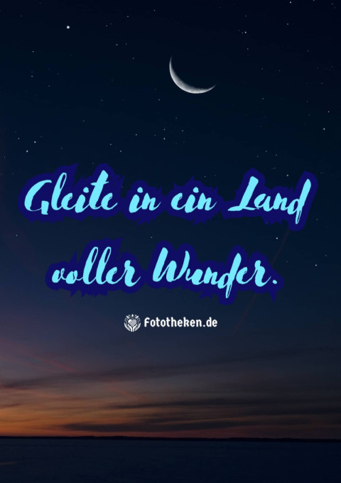 Gleite in ein Land voller Wunder