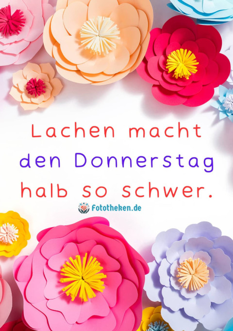 Lachen macht den Donnerstag halb so schwer