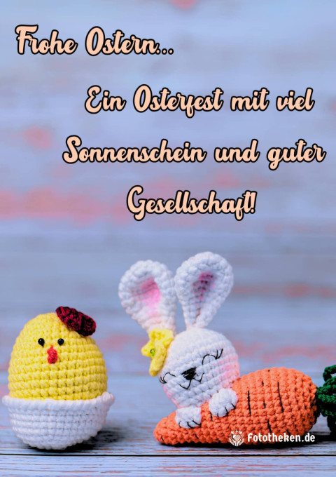 Ein Osterfest mit viel Sonnenschein und guter Gesellschaft!