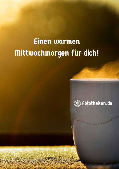 Einen warmen Mittwochmorgen für dich!