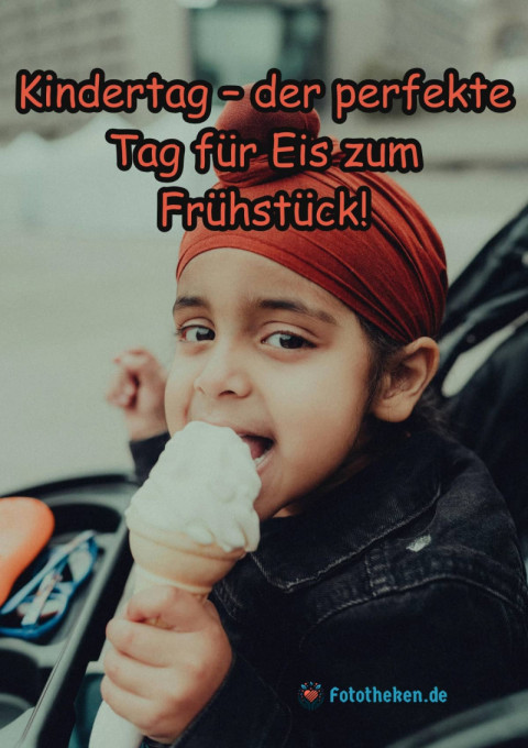 Kindertag – der perfekte Tag für Eis zum Frühstück!