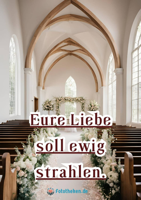 Eure Liebe soll ewig strahlen