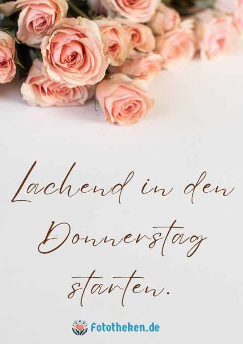 Lachend in den Donnerstag starten