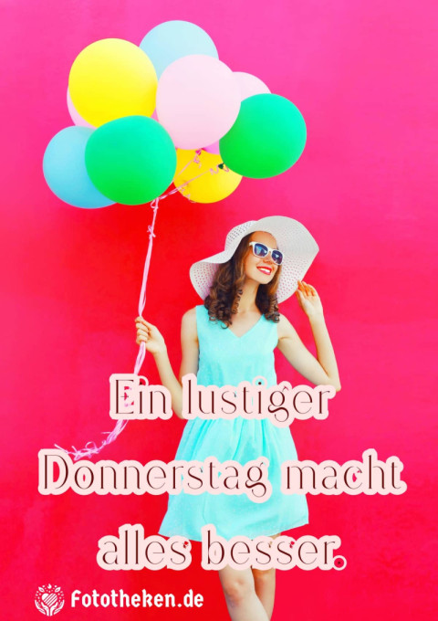 Ein lustiger Donnerstag macht alles besser