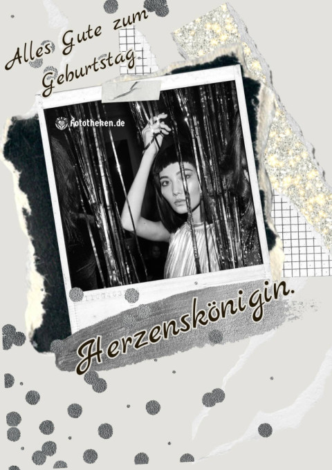 Alles Gute zum Geburtstag Herzenskönigin