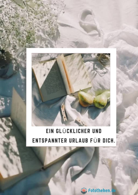 Ein glücklicher und entspannter Urlaub für dich