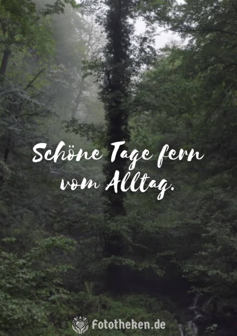 Schöne Tage fern vom Alltag