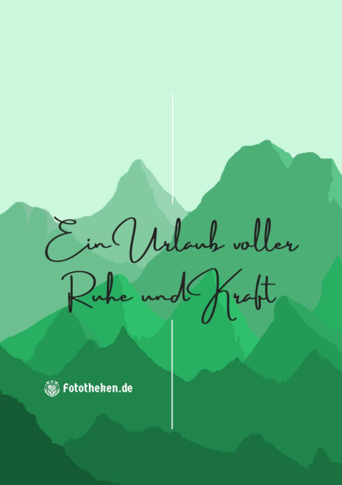 Ein Urlaub voller Ruhe und Kraft