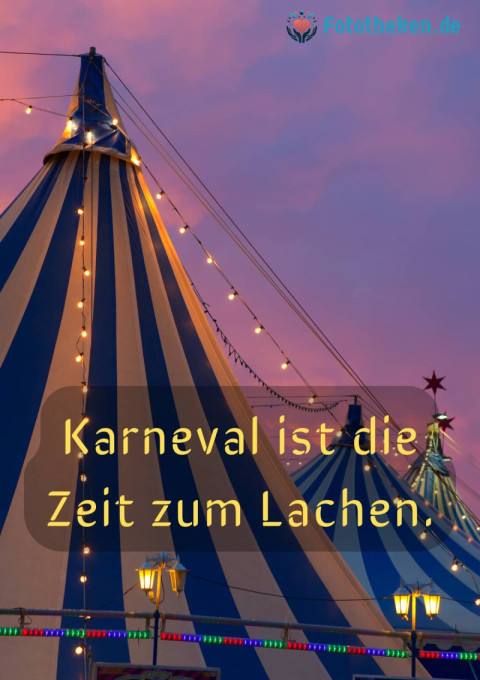 Karneval ist die Zeit zum Lachen