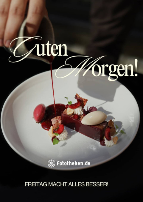 Guten Morgen! Freitag macht alles besser!