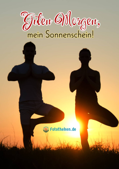 Guten Morgen, mein Sonnenschein!