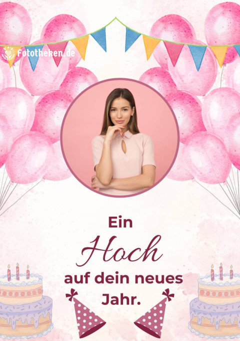 Ein Hoch auf dein neues Jahr