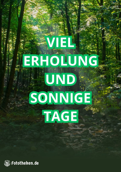 Viel Erholung und sonnige Tage