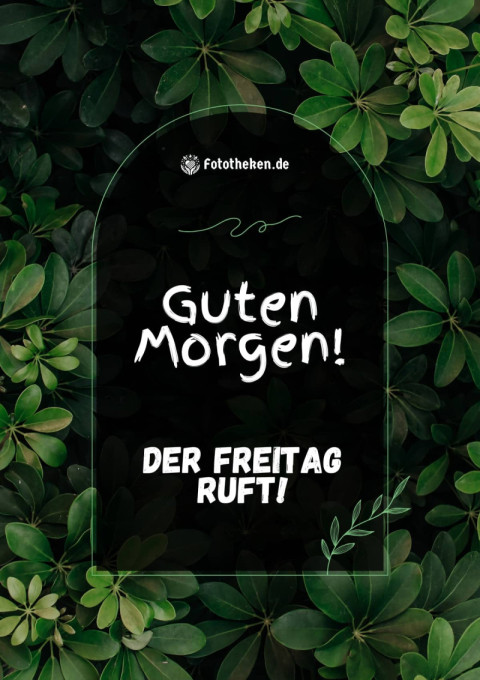 Guten Morgen! Der Freitag ruft!