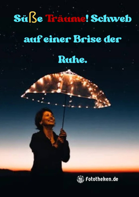 Süße Träume! Schweb auf einer Brise der Ruhe