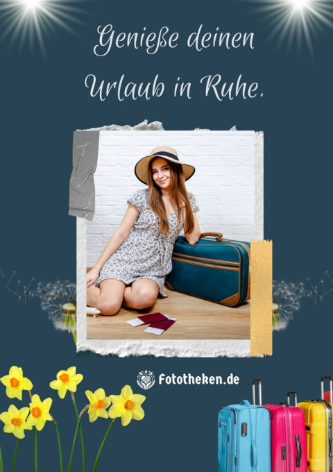 Genieße deinen Urlaub in Ruhe