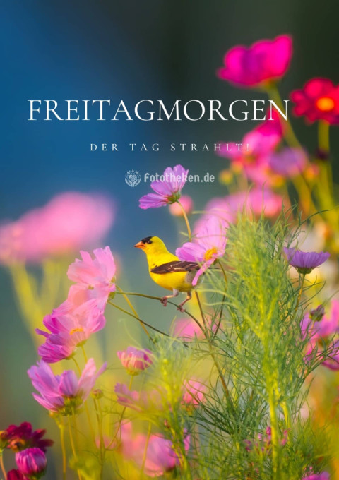 Freitagmorgen – der Tag strahlt!