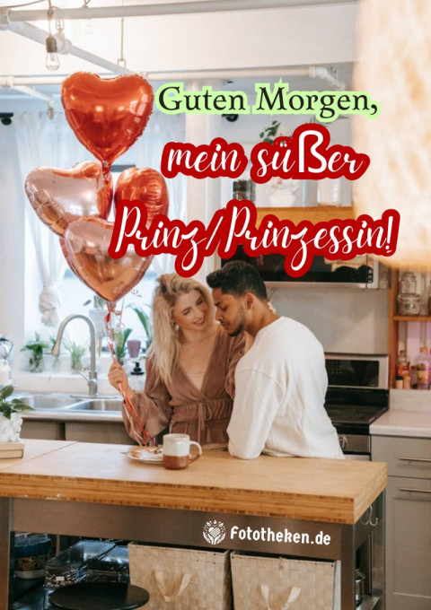 Guten Morgen, mein süßer PrinzPrinzessin!