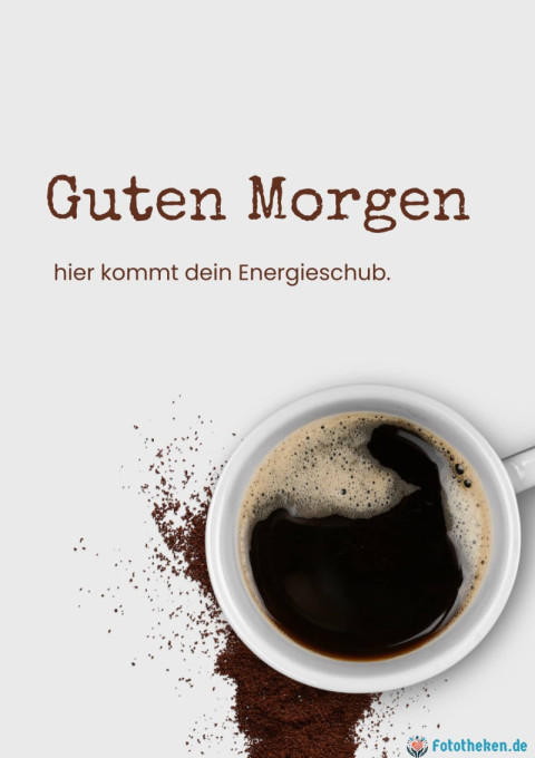 Guten Morgen, hier kommt dein Energieschub