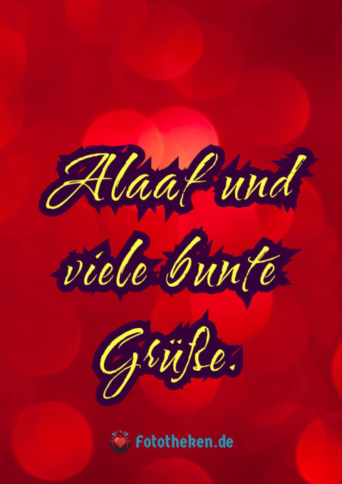 Alaaf und viele bunte Grüße