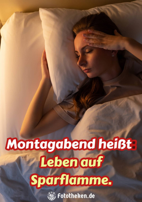 Montagabend heißt Leben auf Sparflamme