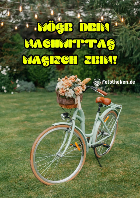 Möge dein Nachmittag magisch sein!